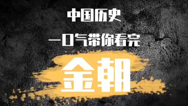 中国历史解说：金朝