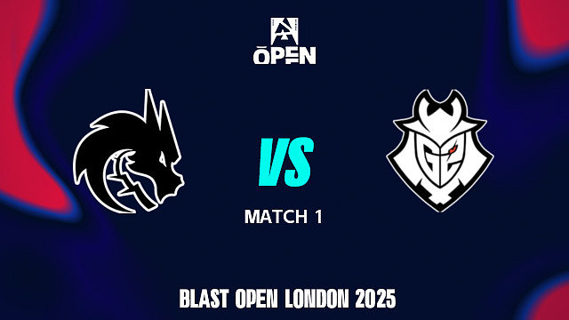 Spirit vs G2-1 BLAST伦敦公开赛2025