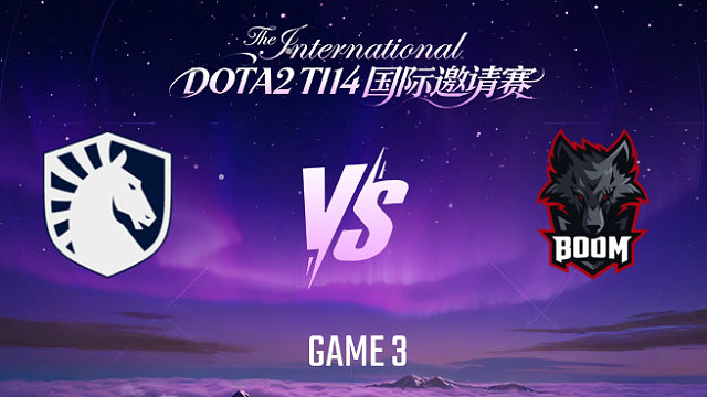 Liquid vs BOOM-3 TI14瑞士轮