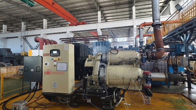 钛灵特针对某品牌离心压缩机进行升压改造，由5.5kg升压到7kg，三级叶轮和扩压器更换 #钛灵特 #