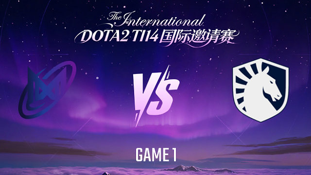 Nigma vs Liquid-1 TI14瑞士轮