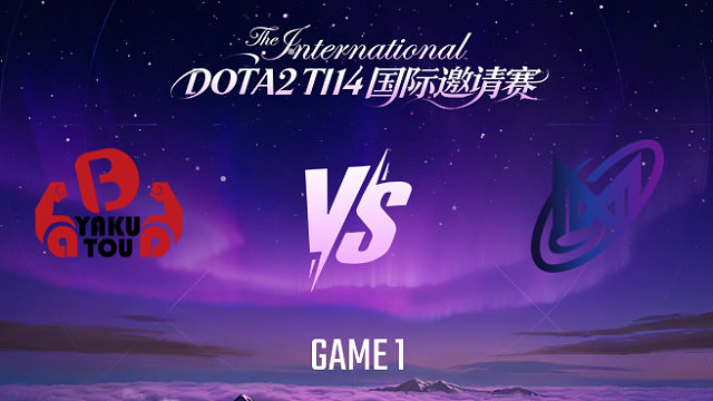 YB vs Nigma-1 TI14瑞士轮