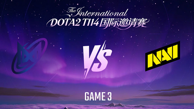 Nigma vs NAVI-3 TI14瑞士轮