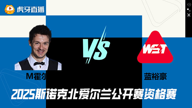 迈克尔·霍尔特VS蓝裕豪 2025斯诺克北爱尔兰公开赛资格赛 清流