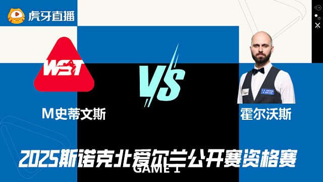 马修·史蒂文斯VS史蒂文·霍尔沃斯 2025斯诺克北爱尔兰公开赛资格赛 清流