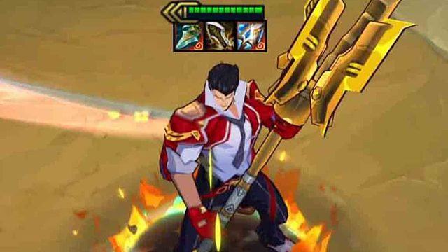 对手：杰斯，你怎么在天上飞？！