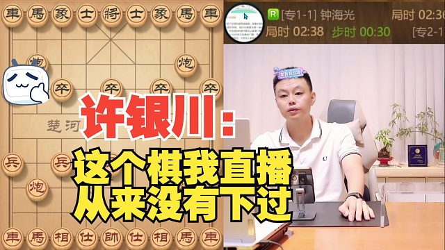 【无广告】许银川：这个棋我直播从没下过