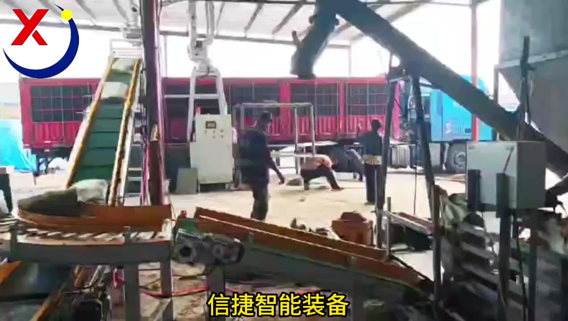 太震撼了，一台机器干翻全场，全自动原盐装车机器人