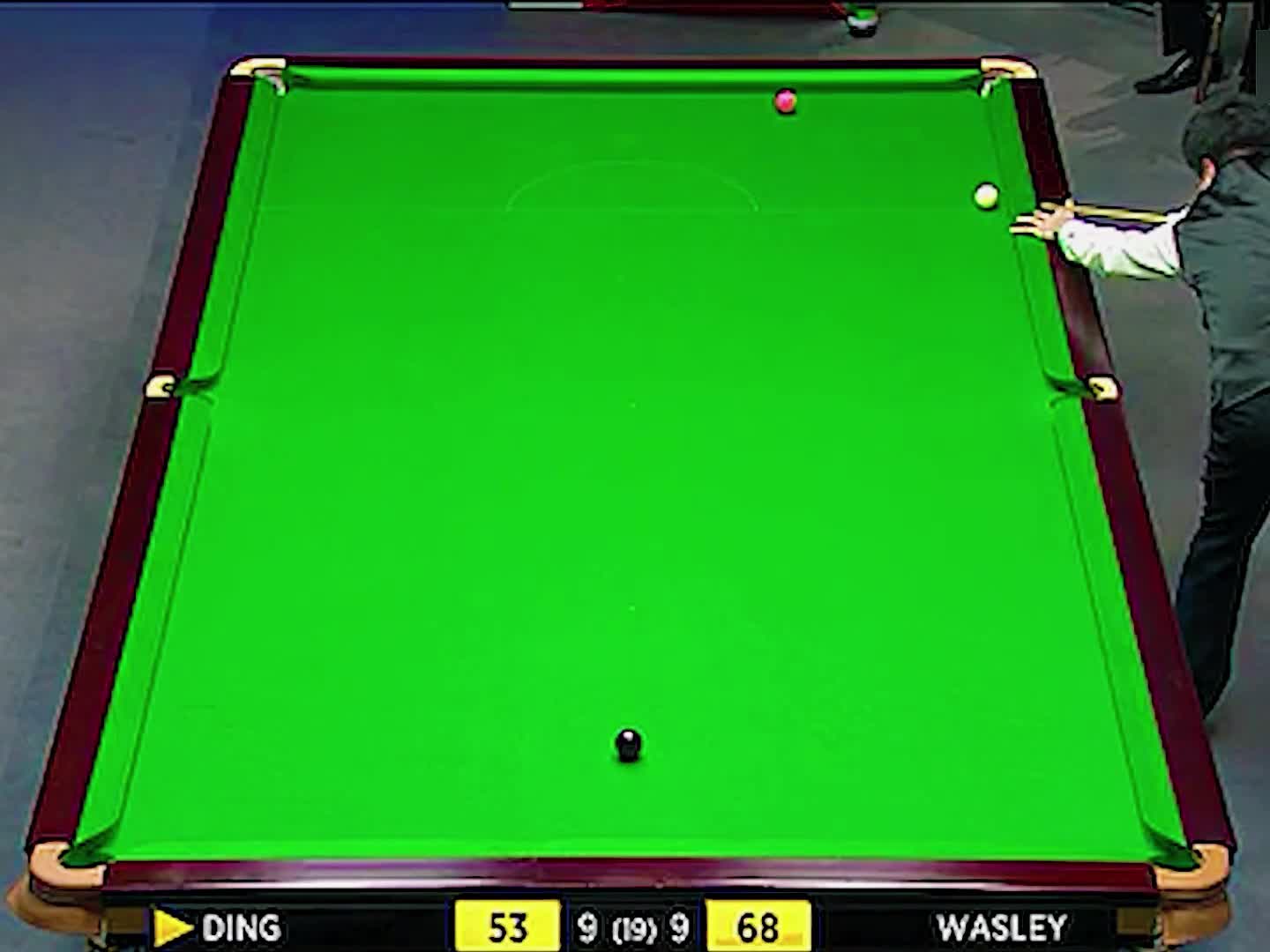 被超两分台面仅剩两颗球，这绝对是丁俊晖最艰难的决胜局