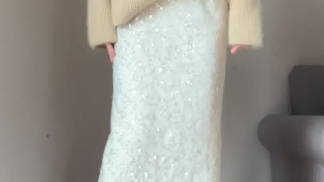 微胖梨形身材温柔风纯欲穿搭