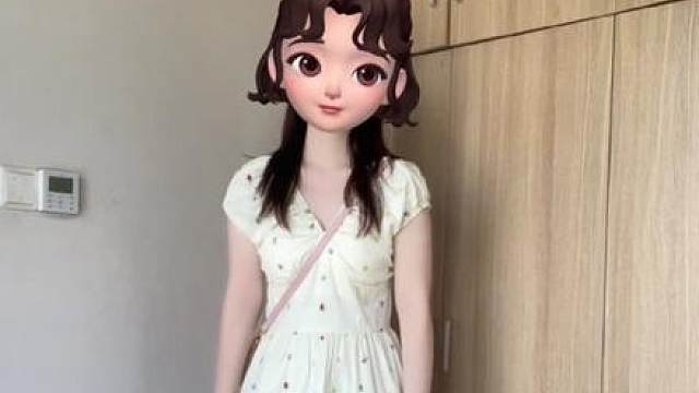 微胖梨形身材温柔风纯欲穿搭