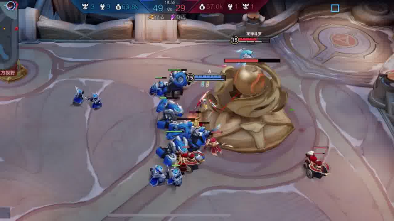 龙王Buff加持，平推过去