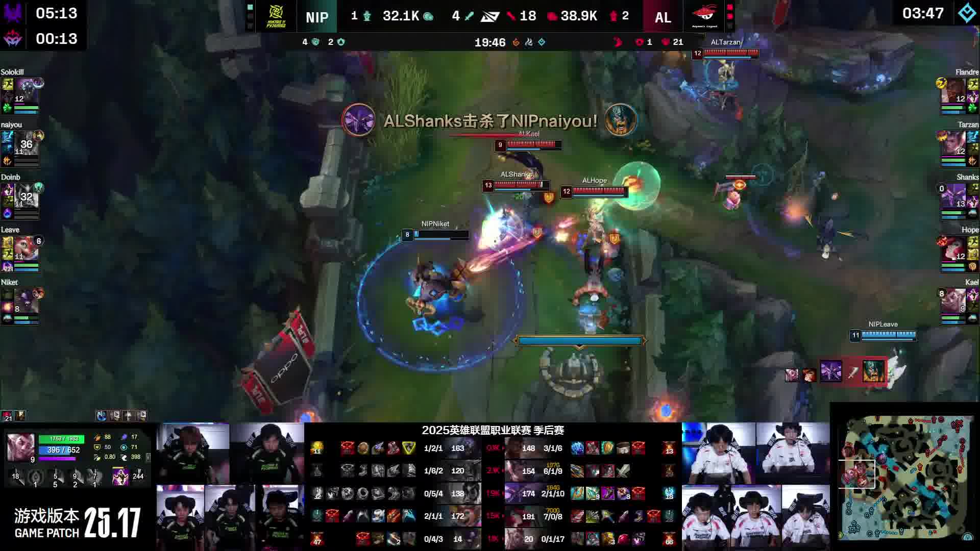 AL主动入侵野区，NIP被打出0换3