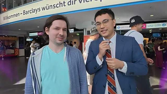 【Ti14】Fy请演员接受采访，当场穿帮，寻找Fy真粉丝！