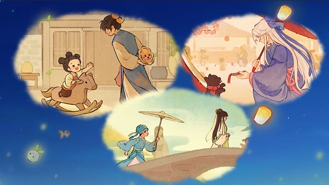 人，你的思念留在桃源深处萝