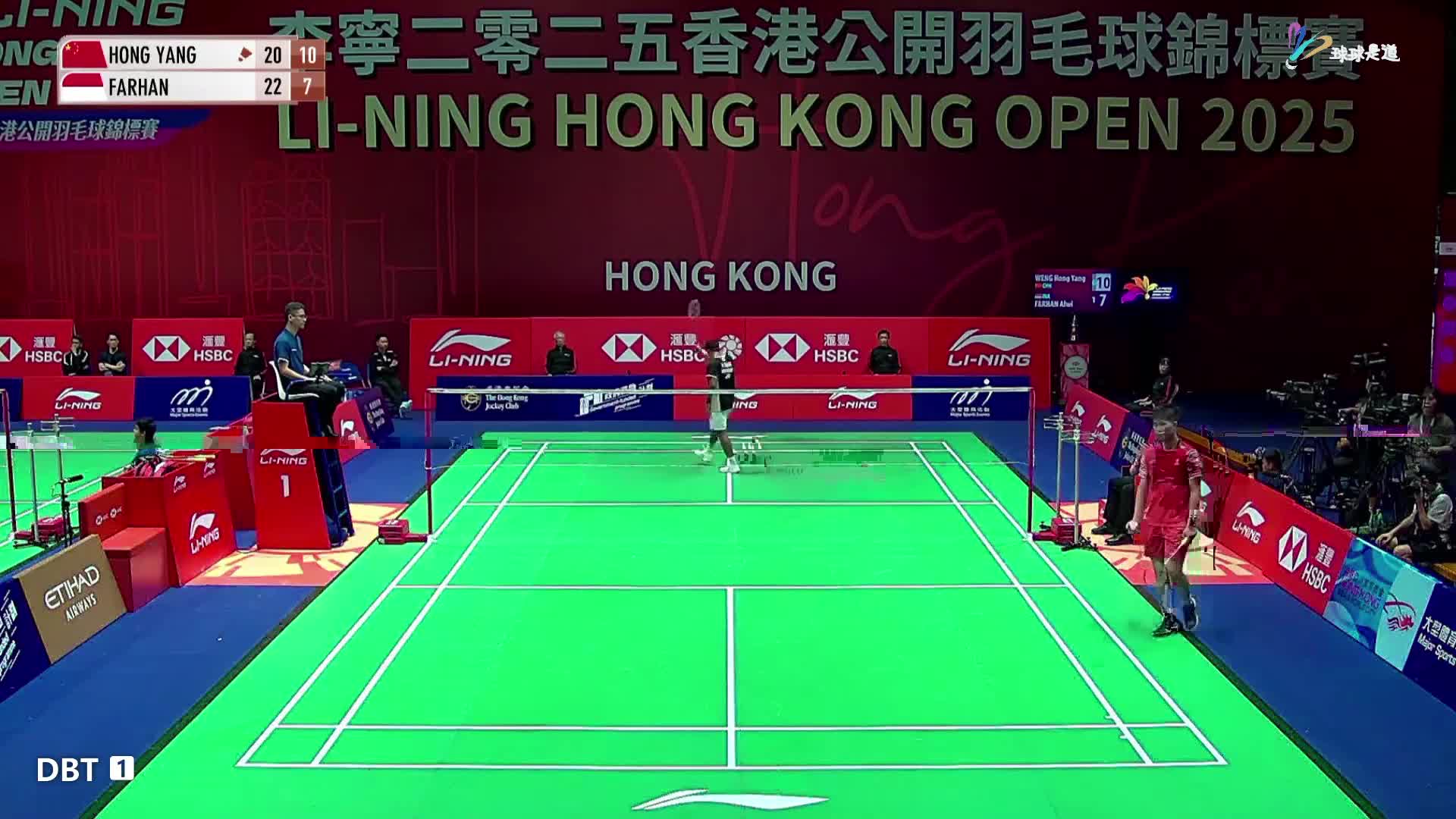 翁泓阳vs法汉香港羽毛球公开赛2