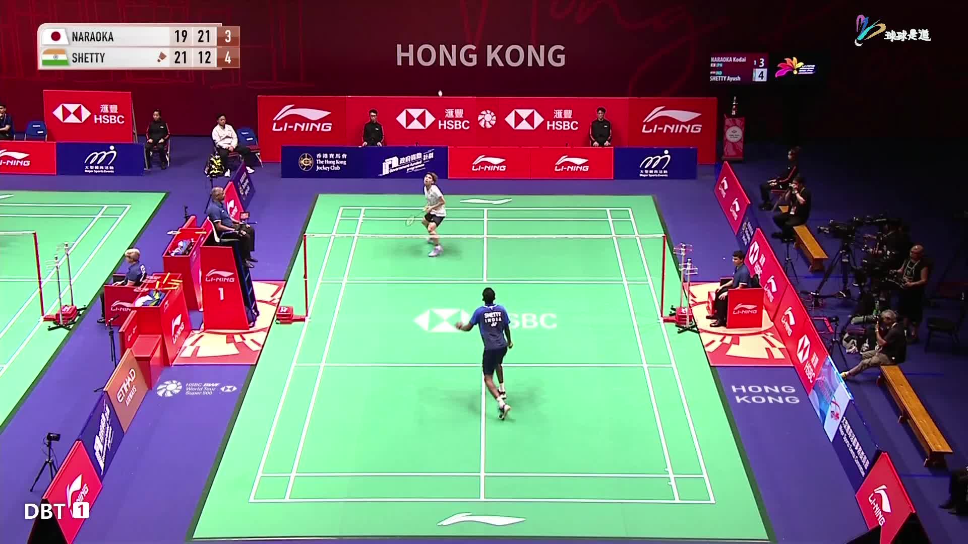 奈良冈功大vs阿尤什香港羽毛球公开赛-2