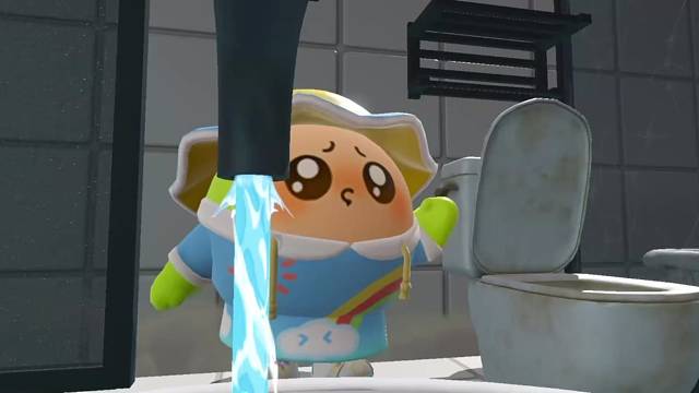 哎哟 水龙头忘记关啦