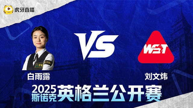 白雨露VS刘文炜 2025英格兰公开赛 清流