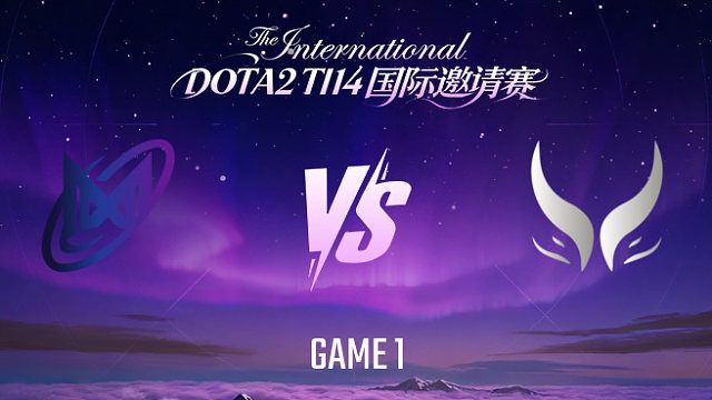Nigma vs XG-1 TI14淘汰赛