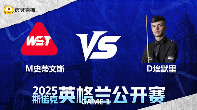 马修·史蒂文斯VS迪伦·埃默里	2025英格兰公开赛	阿星解说