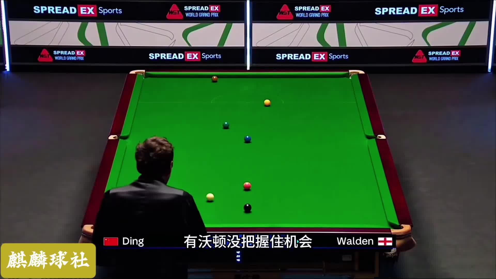 丁俊晖近几年最强一战，对手解球解到奔溃(3)