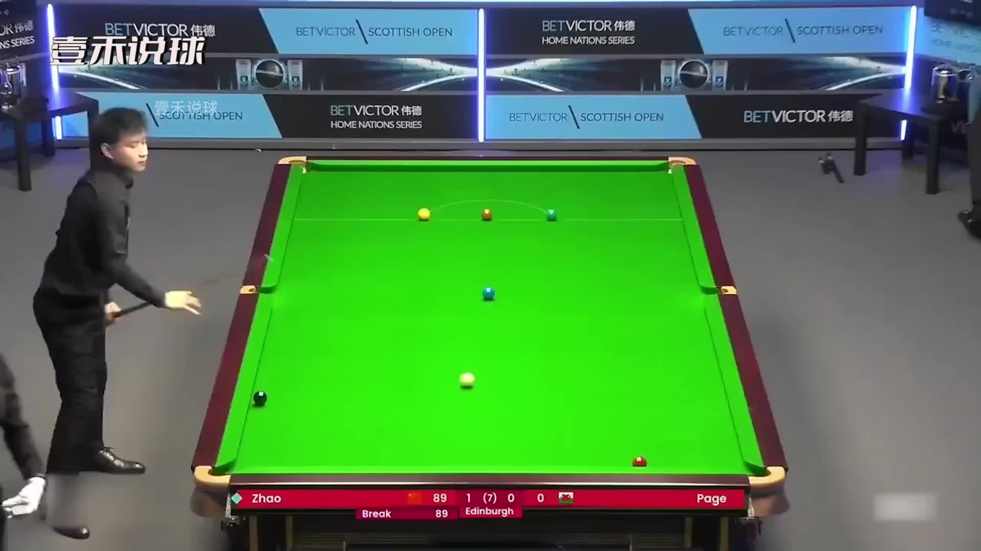 赵心童准度有多可怕？对手开局打死黑球保命，球迷：没有用！(3)