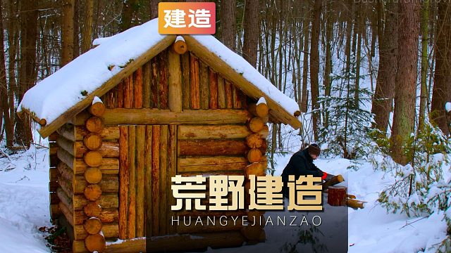 当别人还在苦苦求生时，这个男人已经住上了豪华小木屋