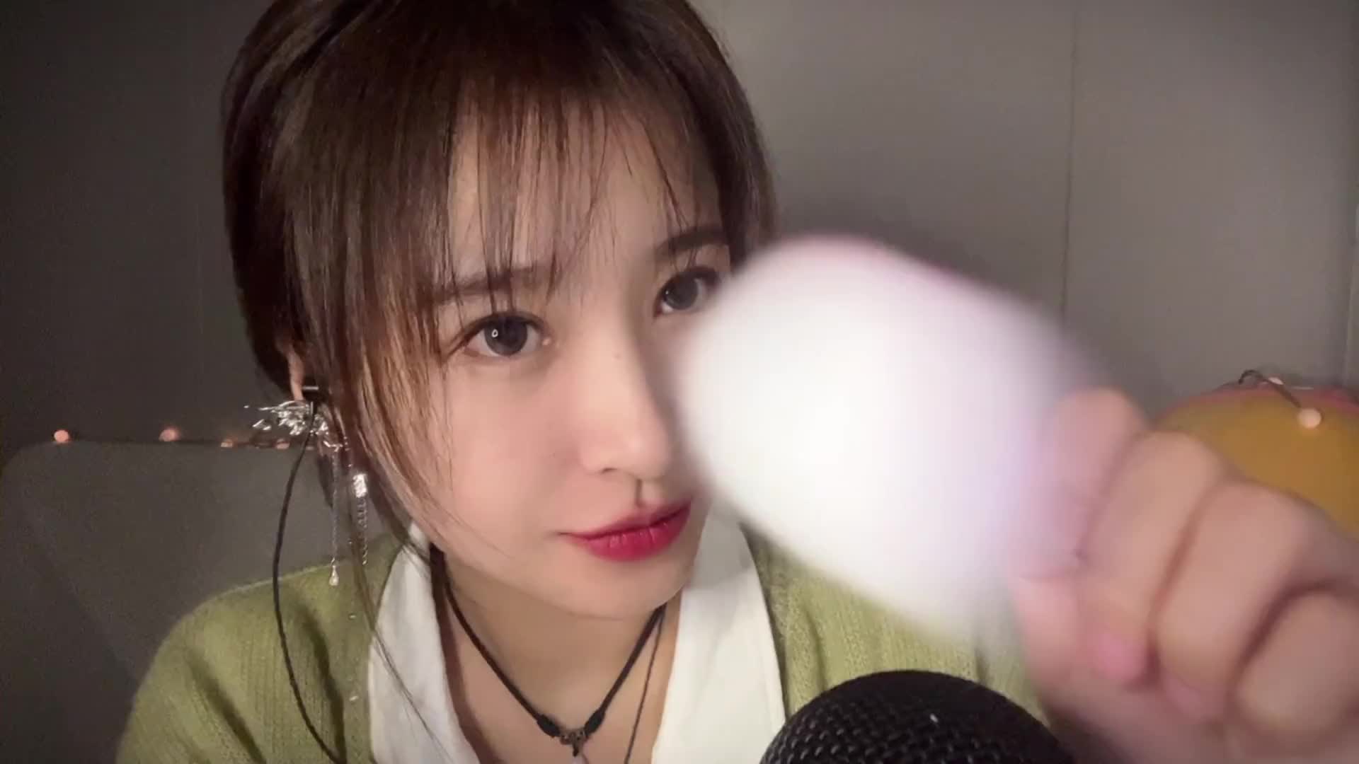 口水画助眠-蓝色妖姬