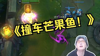 峽谷撞車芒果魚！你小子下次來蕪湖 繼續(xù)請你吃鯡魚罐頭！