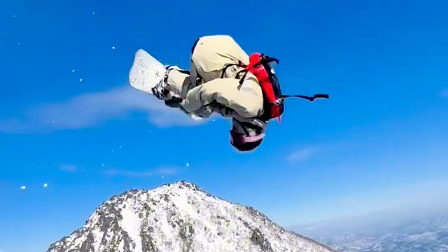 “听说你想滑雪的心已经达到顶峰”