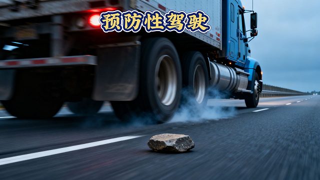 遇到前方大车急刹后，我们接下来应该怎么做？