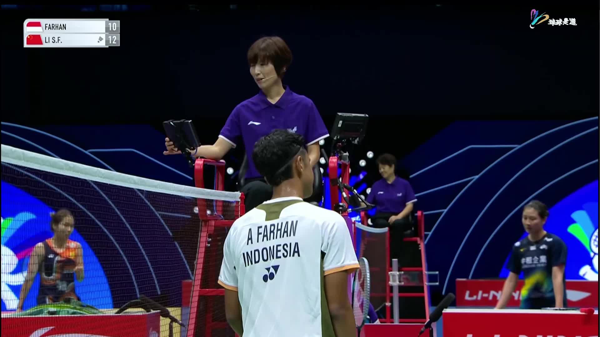 李诗沣vs法汉中国羽毛球大师赛