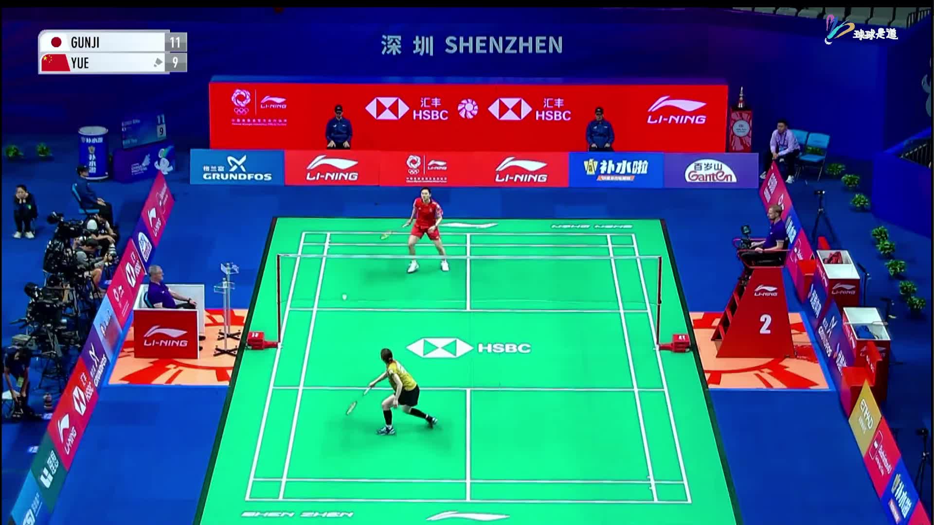 韩悦 vs 郡司莉子中国羽毛球大师赛