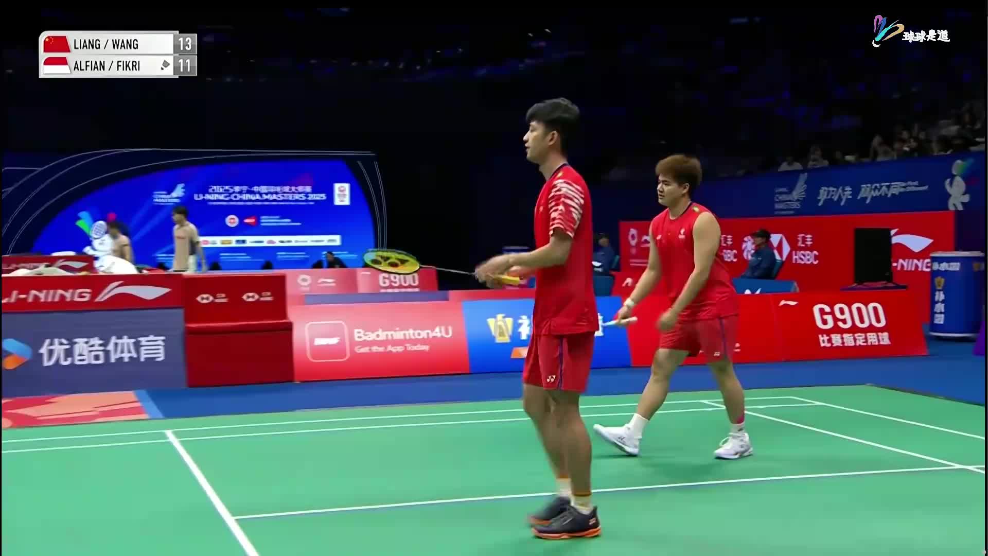 梁伟铿/王昶 vs 阿尔菲安/菲克里中国羽毛球大师赛