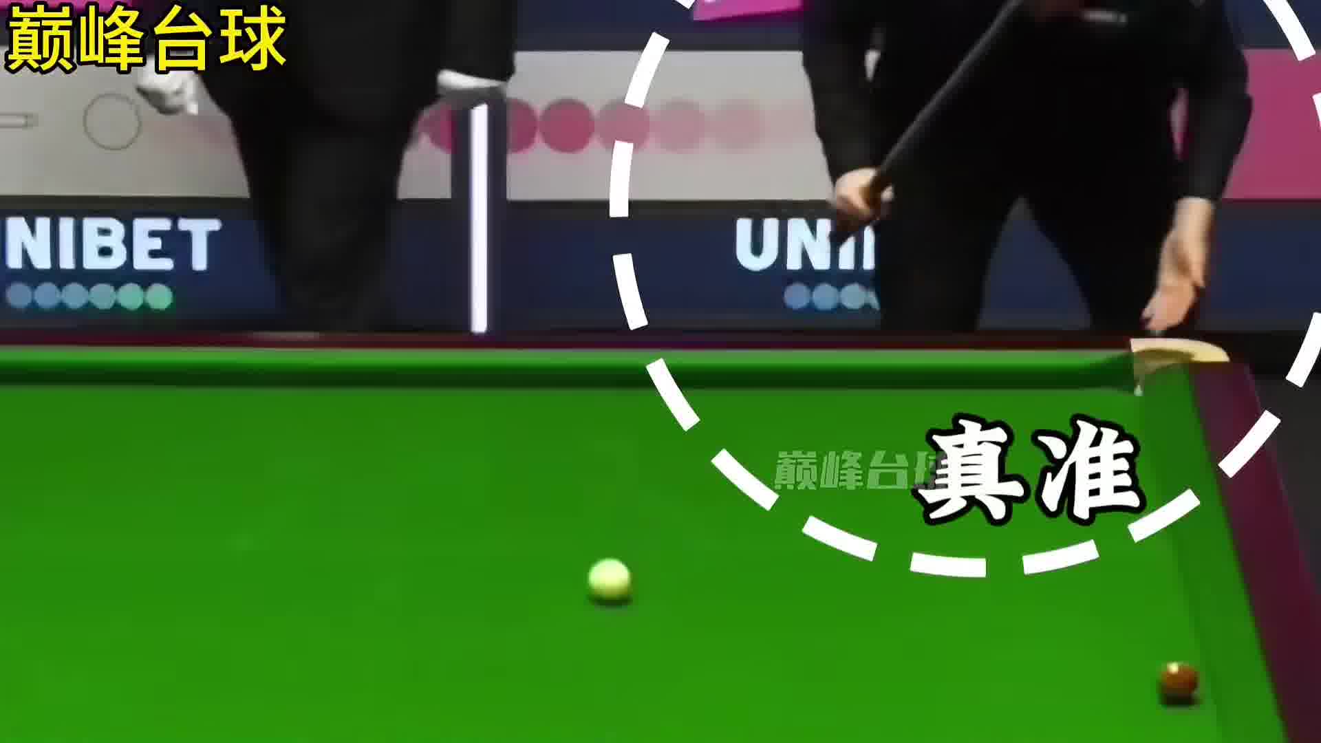 英国公开赛决赛场上的苍蝇太多了，希金斯用手拍了两个