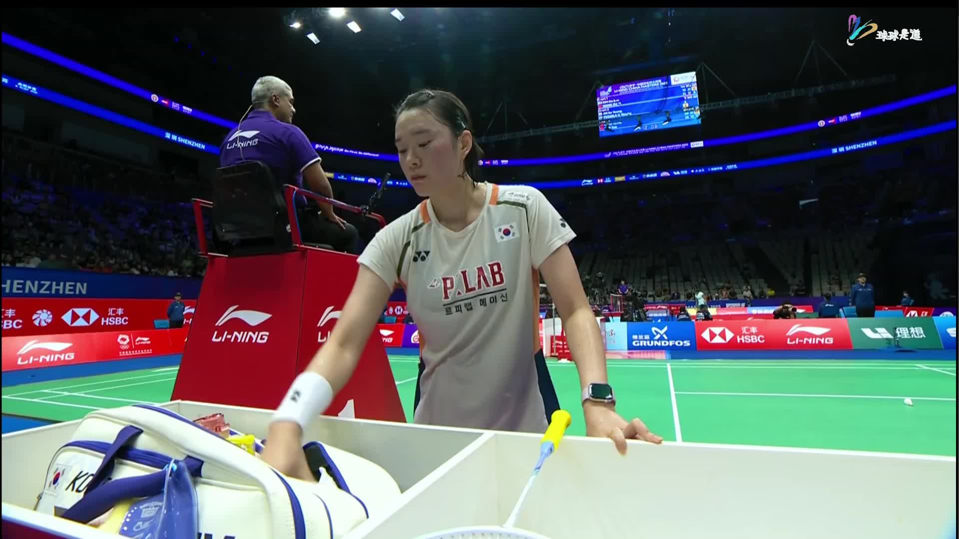 王祉怡 vs 金佳恩中国羽毛球大师赛-片段2