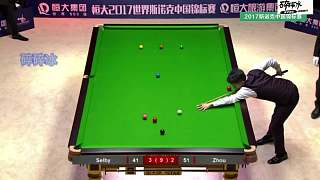 矛盾巔峰對決！周躍龍強勢長臺沖突塞爾比包圍，單桿制勝贏真帥！