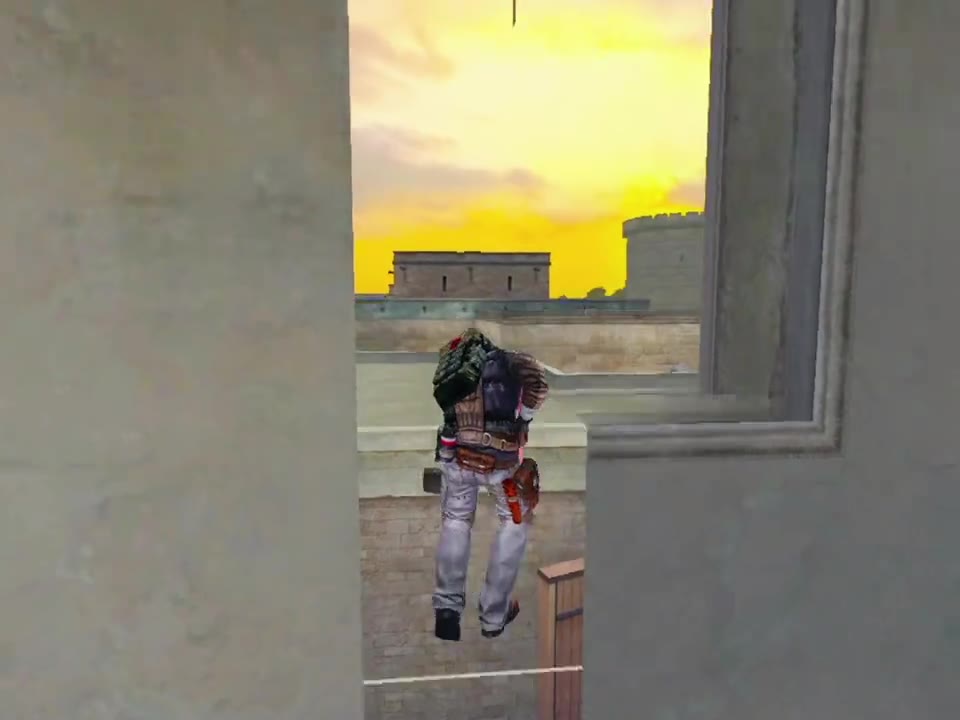 冲锋大道的日落