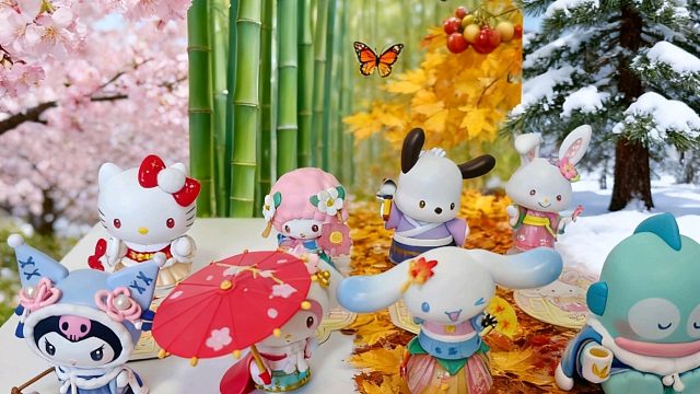 当三丽鸥与国风碰撞，是种怎么样体验？