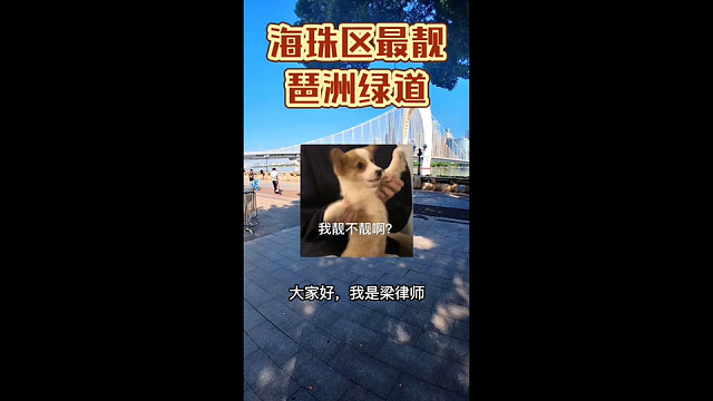 律师骑行：琶洲绿道，海珠区最靓