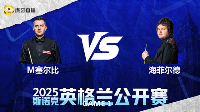 马克·塞尔比VS利亚姆·海菲尔德 2025英格兰公开赛 清流