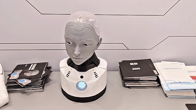 会唱歌聊天的陪伴机器人