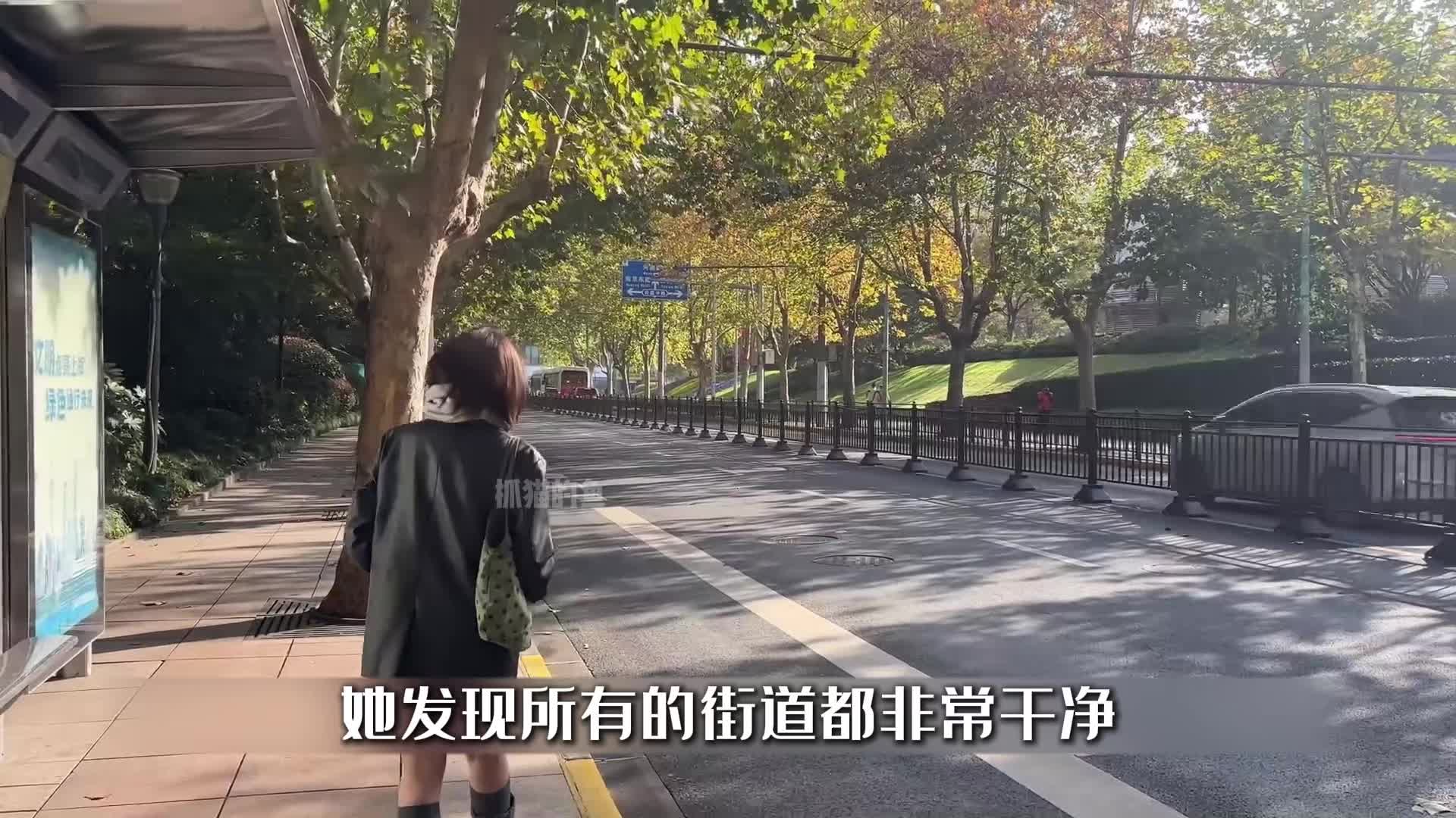 韩国单身妹子来上海潇洒。