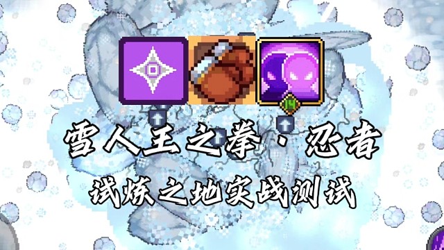 【元气骑士前传】雪人王之拳·忍者 试炼之地实战测试