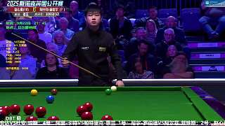 趙心童VS阿什利-赫吉兒 2025英國(guó)公開(kāi)賽第3-5局