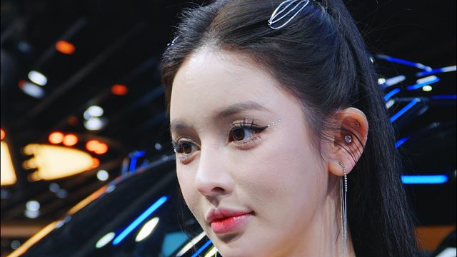 4K 2025粤港澳大湾区车展 车模 #刘一琳 94