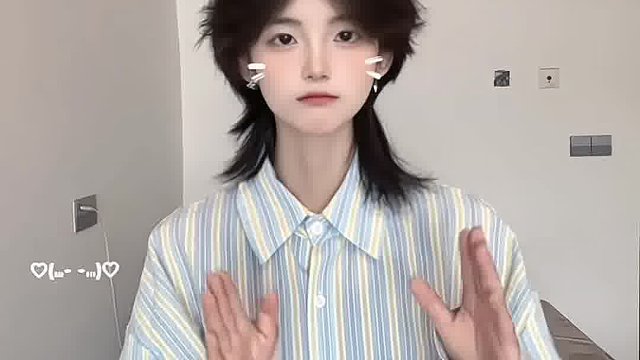 今天是蓝色衬衫风