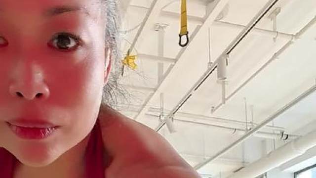 健身 今天臀腿结束