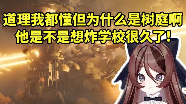 自由魂看白厄全力一击驱散黑夜洞穿树庭：他是不是想炸学校很久了啊！